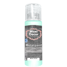 Ακρυλικό Μεταλλικό Χρώμα 130ml Maxi Decor Φυστικί ΜE118_ME118130